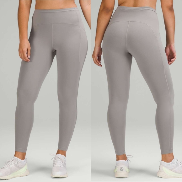 lululemon athletica Pants - Lululemon Swift Speed High-Rise Tight 28" Leggings Brushed Luxtreme Gull Grey 6